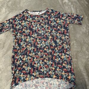 LuLaRoe Kids Short Sleeve Graphic Tee - Multicolor